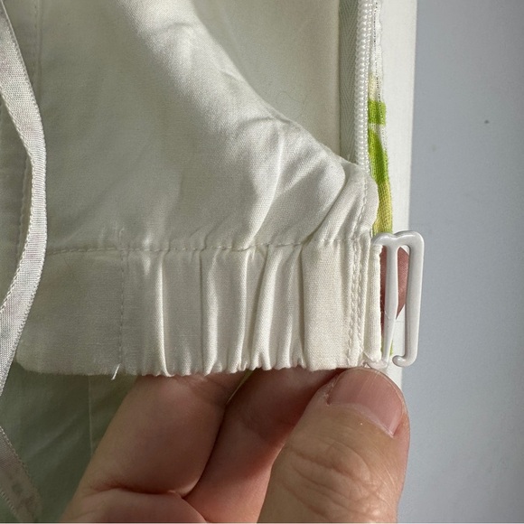 Lilly Pulitzer Arden Off the Hook strapless dress, sz 2, ruffle, party, cruise - Picture 9 of 12